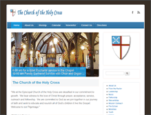 Tablet Screenshot of holycrossnp.org